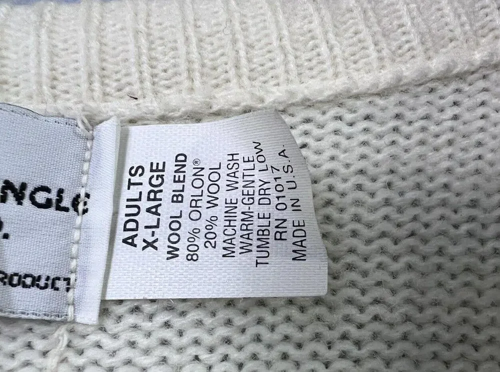 Vintage Cliff Engle LTD Washington Capitals NHL Hockey Sweater USA 80s Size XL - Picture 7 of 12